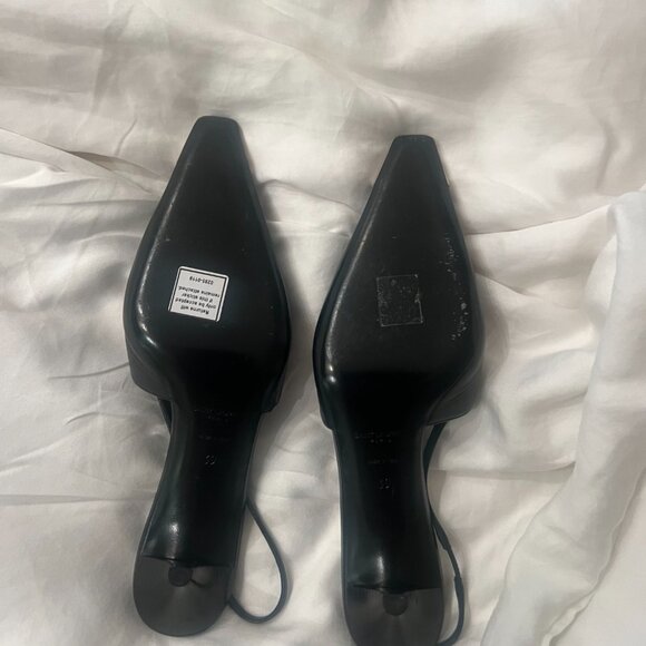Saint Laurent Blade Slingback Pumps, Size 39, Authentic, Barely Worn - Picture 4 of 6